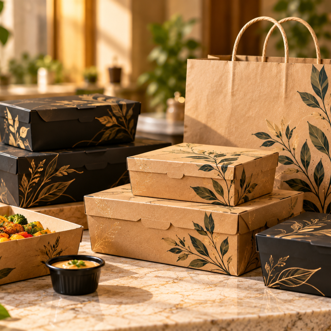 Botanical Eco Takeaway Spread