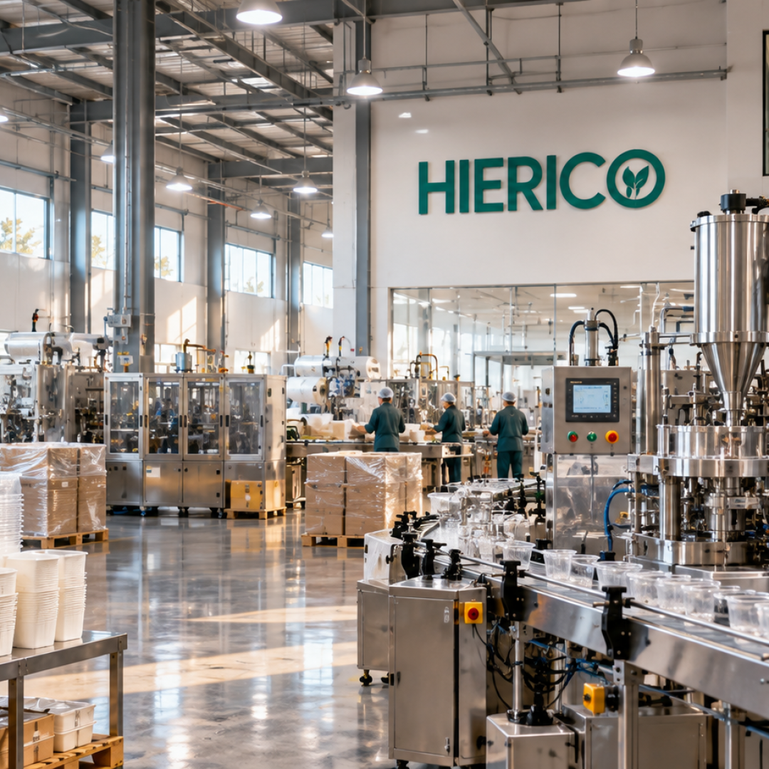 Modern Food Packaging Factory Interior