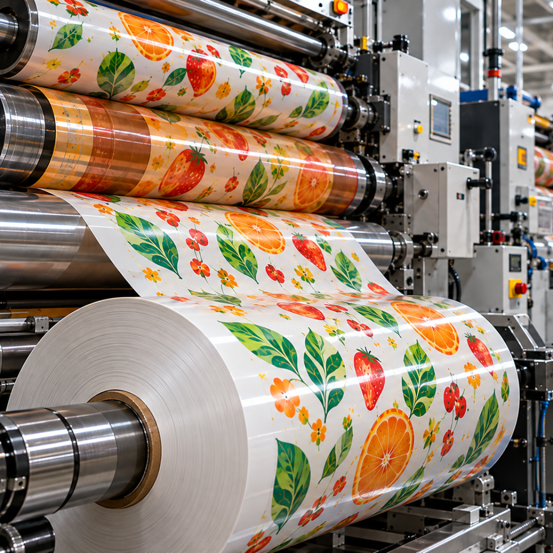 Vibrant Fruit Film Printing Line